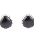 Black Onyx Post Earrings