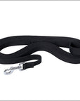 Black Weaver Tack Horse Flat Cotton Lunge Line With Nickel Plated 225 Snap