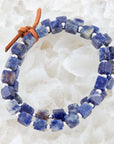 Bluebell Sodalite Stretch Bracelet Set