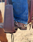 Buckstitched 2 Piece Spur Straps