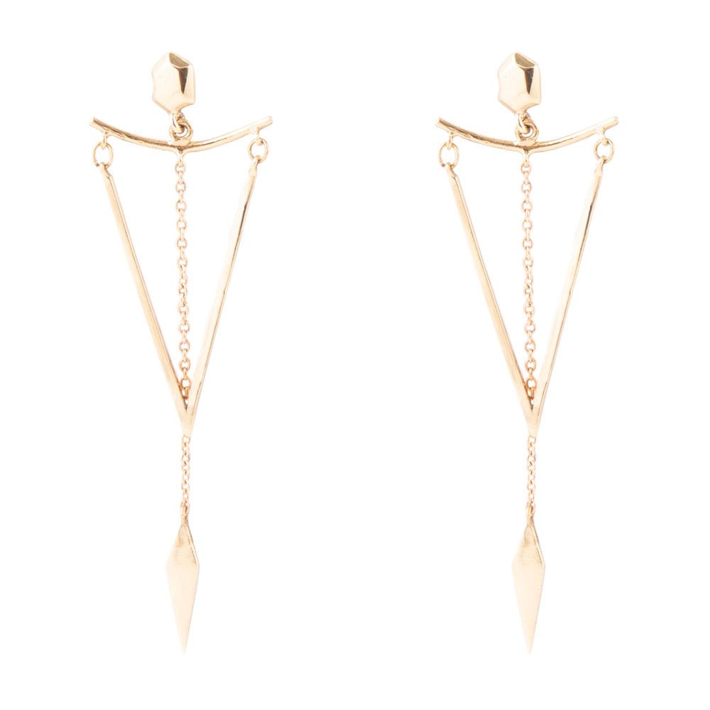 Bronze All Arrows Earrings