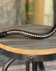 Halter Ego® Crystal Patent Browband - Hello Sunshine