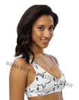 Yeehaw Bullhead Cactus Bikini Top