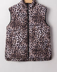 Aria Zipper Casual Puff Vest