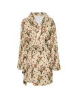 Longhorn Cactus Women's Western Bath Robe