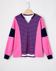 Haven Stripe Loose Fit Long Sleeve Top