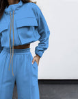 Jersey vibes sweatsuit