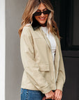 Phoebe Textured Zip Up Jacket