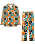 Western Patchwork Girl's Western Pajama Set