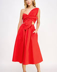 Knotted Bow Dress in color options