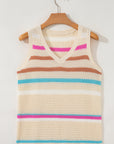 Lexi Stripe Textured Knit Sweater