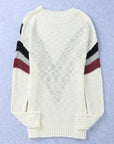 Cecilia Chevron Striped Sweater