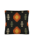 Black Aztec Pillow Case Made in America