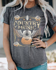 COUNTRY MUSIC Guitar Tee