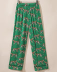 Cheetah Shirt & Pants Pajama Set