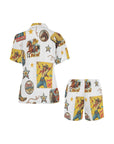 Vintage Cowgirl Collage Pajama Set