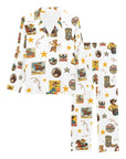 Vintage Cowgirl Collage Pajama set