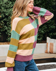 Isabelle Ribbed Edge Casual Sweater