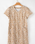 Amalia Short Sleeve T-Shirt Dress