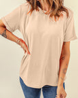Plain Crew Neck Tee