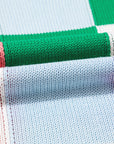 Colorblock Checker Cap Sleeve Sweater