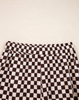 Checker Top and Pants Set