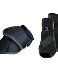 Cactus Dynamic Edge Horse Front Leg Sport Bell Boots Pair Combo Black