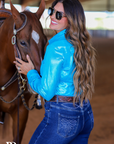 CAPRI SPARKLE PERFORMANCE RODEO SHIRT