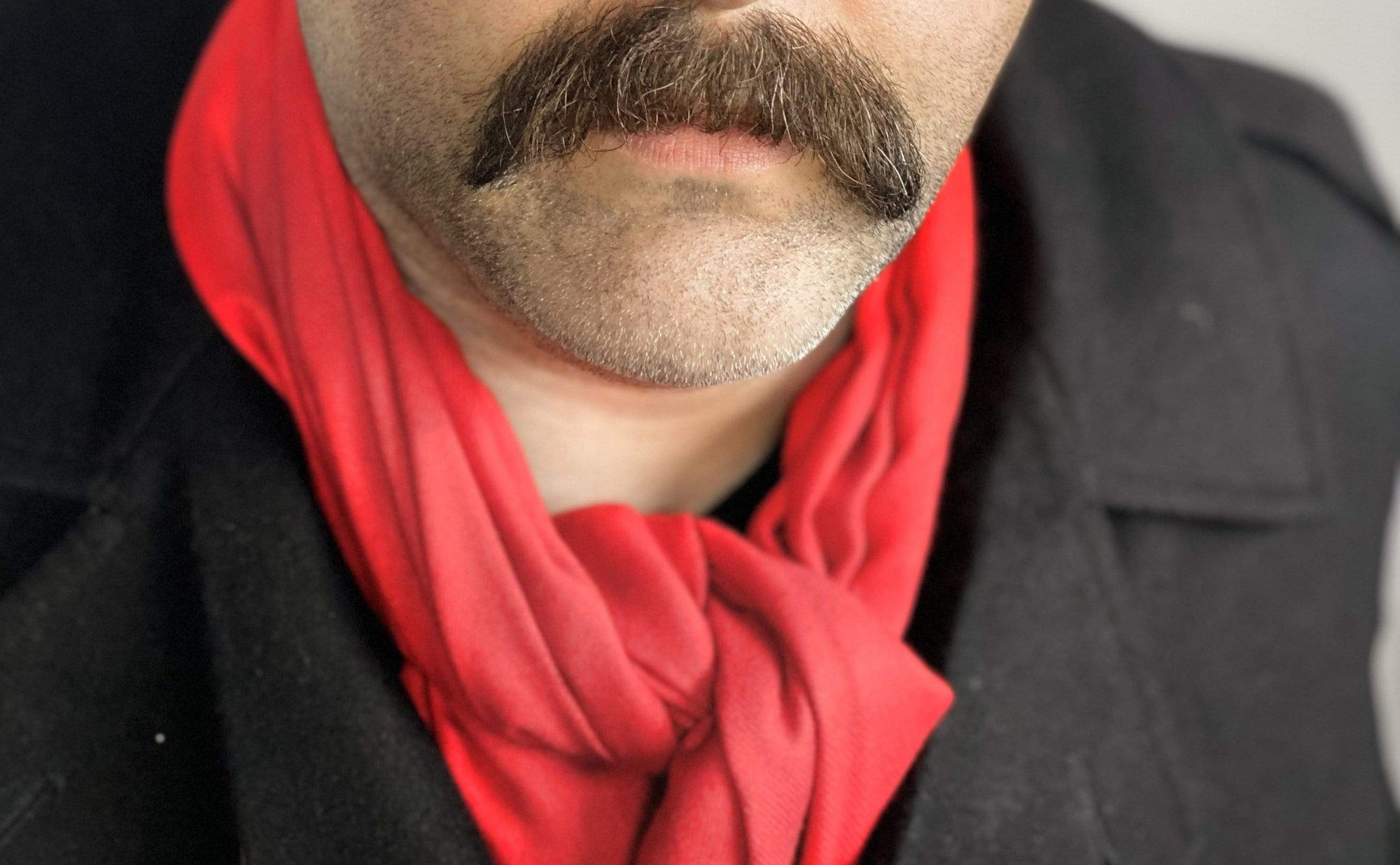 Ultra Soft Red Cashmere Scarf / Wrap / Shawl / Cover