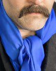 Ultra Soft Blue Cashmere Scarf / Wrap / Shawl / Cover