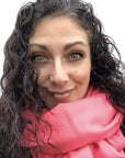 Ultra Soft Pink Cashmere Scarf / Wrap / Shawl / Cover