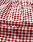 Gingham High Waist Shorts
