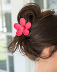 2 Pack Flower Hair Claw Clip