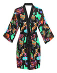 Vegas Neon Women's Lounge Kimono Robe