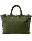 Presley Fray Canvas Tote