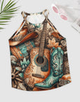 Country Music Collage Western Tank Top