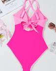 Nina Ric Rac Trim One Piece Swimsuit