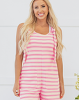 Sunny Stripe Pocket Romper