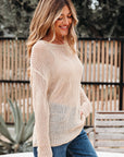 Hadley Crochet Hollow-out Sweater