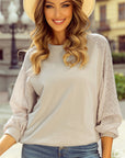 Juniper Raglan Sleeve Pullover Top