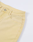 Gabriela Raw Edge Mid Waist Flared Jeans