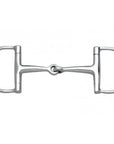 Centaur Metalab Jointed Barrel Dee Stainless Steel Jointed Horse Bit