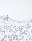 Jemma Leopard Print Crew Neck Tank Top