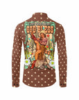 Cowgirl Says God Bless Western Button Up Shirt