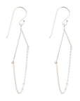 Chained Up Sterling Silver Earrings