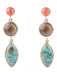 Champion Triple Drop Earrings