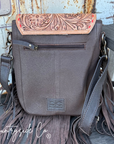 Cherry Crush Tooled Leather Purse