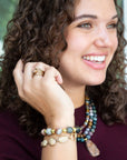 Cheyenne Ruby Quartz Chunky Bracelet