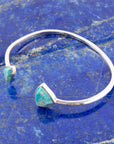 Chrysocolla Open Cuff Bracelet