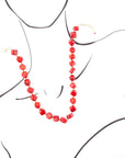 Chunky Coral Statement Necklace